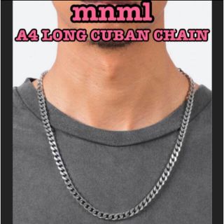 フィアオブゴッド(FEAR OF GOD)のmnml A4 LONG CUBAN CHAIN 喜平 ロングチェーン(ネックレス)