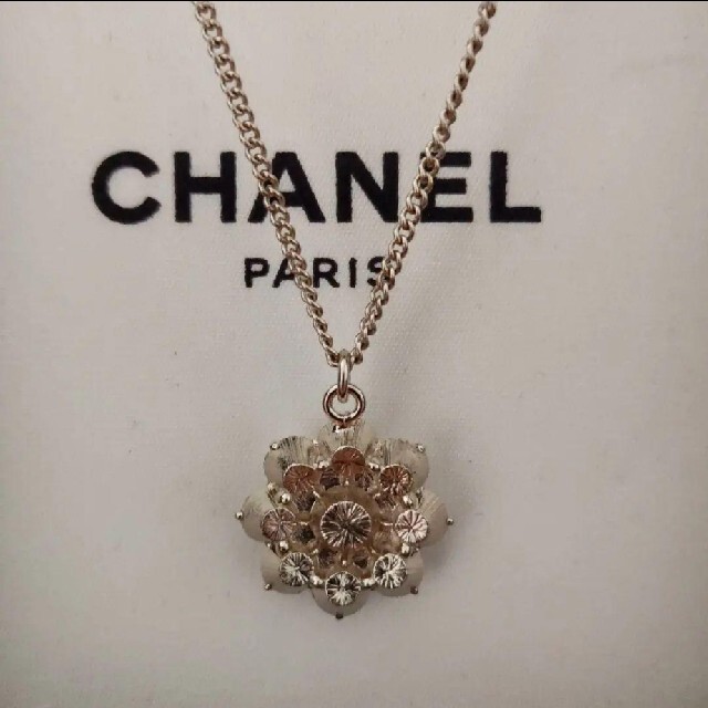 852☆　素敵♡　CHANEL　シャネル　ココマーク　ネックレス　ビジュー