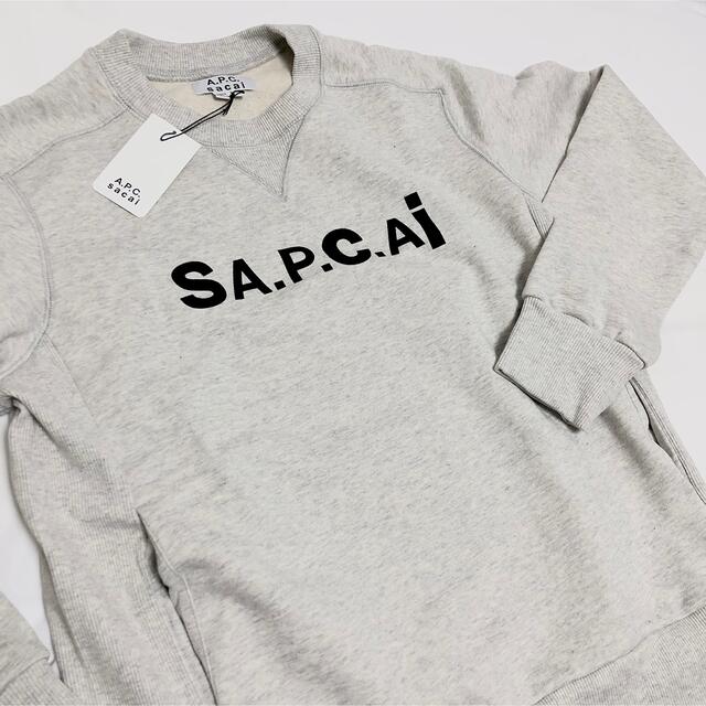 APC×sacai スウェットシャツ　サイズL