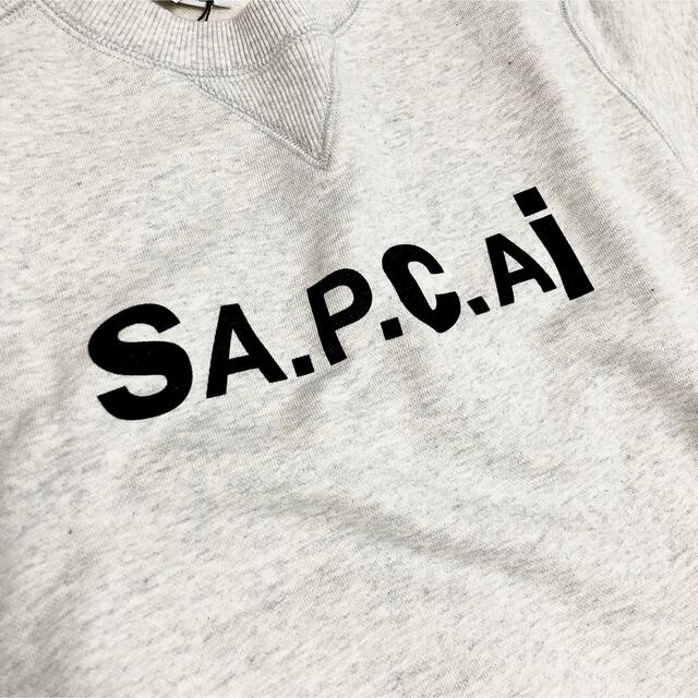 sacai - A.P.C. SACAI ロゴ スウェット M アーペーセー サカイ TANIの