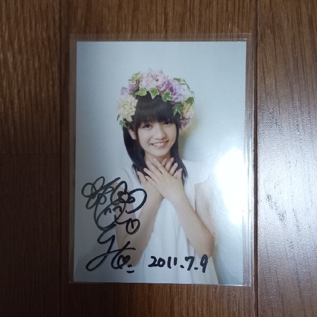 東京女子流 新井ひとみ 直筆サイン入り写真 日付入り 限定非売品アイドルグッズ