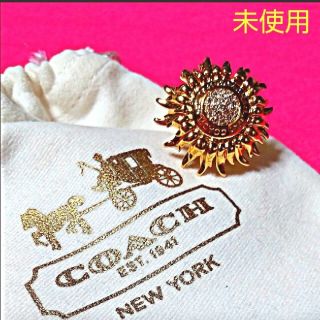 コーチ(COACH)の限定】COACH×tony Duquette サンバースト リング、未使用(リング(指輪))