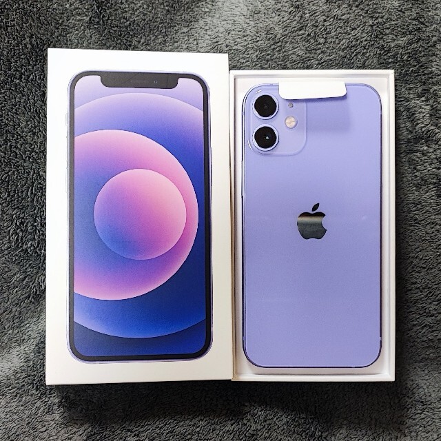 iPhone12 mini 64GB Purple SIMロック解除済み