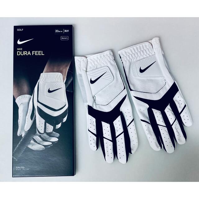 NIKE(ナイキ)の【新品】NIKE ナイキ ゴルフグローブ 両手用 レディース Mサイズ 20cm スポーツ/アウトドアのゴルフ(その他)の商品写真