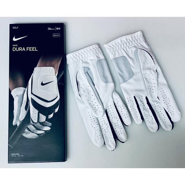 NIKE(ナイキ)の【新品】NIKE ナイキ ゴルフグローブ 両手用 レディース Mサイズ 20cm スポーツ/アウトドアのゴルフ(その他)の商品写真