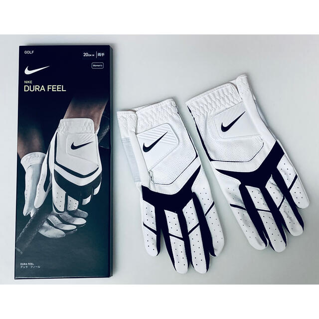 NIKE(ナイキ)の【新品】NIKE ナイキ ゴルフグローブ 両手用 レディース Mサイズ 20cm スポーツ/アウトドアのゴルフ(その他)の商品写真