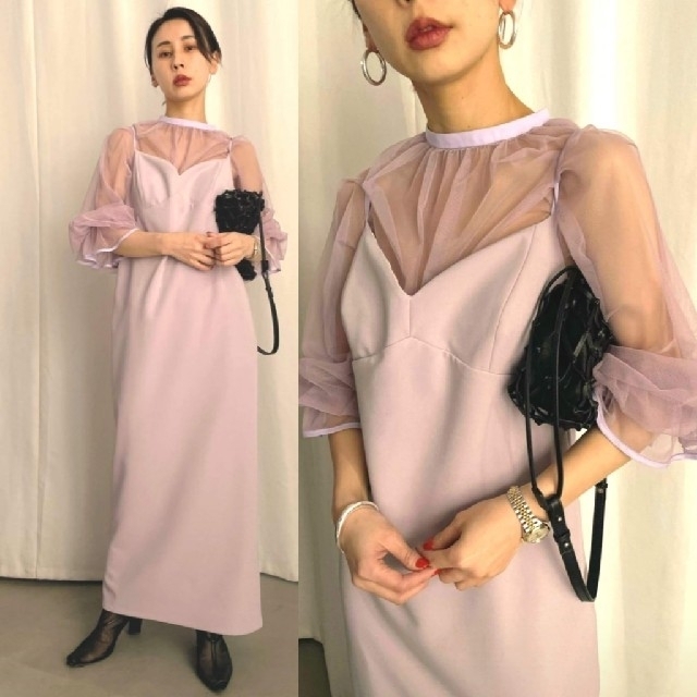 Ameri【タグ付新品】大人気 チュール ドレス 結婚式 | フリマアプリ ラクマ