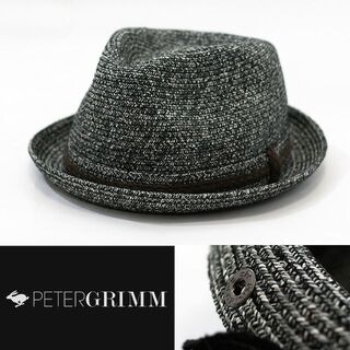 フェドラハット 帽子 Peter Grimm ブラック PGF1473-BLK(ハット)