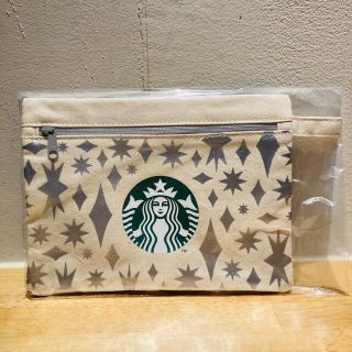 スターバックスコーヒー(Starbucks Coffee)の新品未開封　Starbucks ホリデーポーチ　2020(ノベルティグッズ)