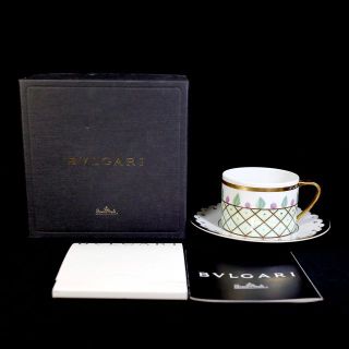 ブルガリ(BVLGARI)の★ナオ様専用　ブルガリ ドルチェデコ カップ＆ソーサー ローゼンタール　①(グラス/カップ)