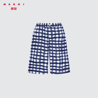 ユニクロ(UNIQLO)の【UNIQLO×MARNI】ワイドフィットボクシーショーツ(ショートパンツ)