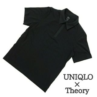 ユニクロ(UNIQLO)のUNIQLO　Theory　コラボ　エアリズムスリムフィットポロシャツ　比翼(ポロシャツ)