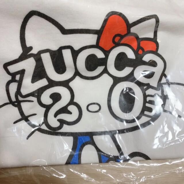 ZUCCa キティ　コラボ　定価8,400円　数量限定激レア　Tシャツ　新品　白 2