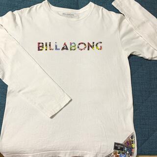 ビラボン(billabong)のBILLABONG  白長袖Tシャツ(Tシャツ/カットソー(半袖/袖なし))