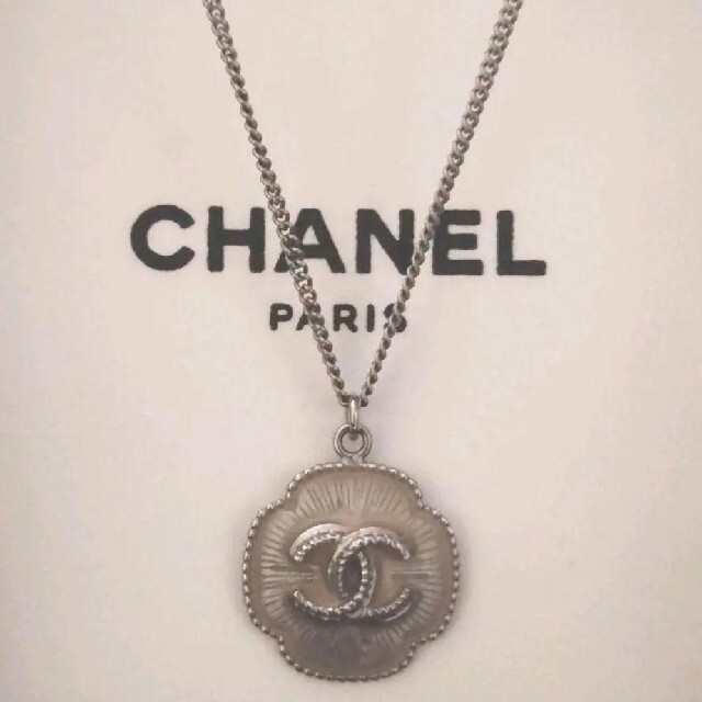 CHANEL ネックレス ココマーク フラワー お花 - ネックレス