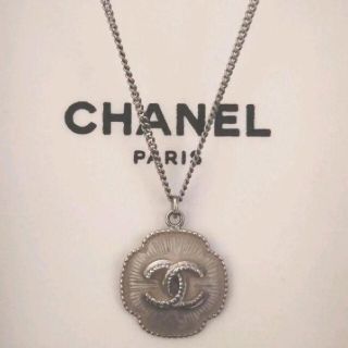 シャネル(CHANEL)のCHANEL　ネックレス　ココマーク　フラワー　お花(ネックレス)