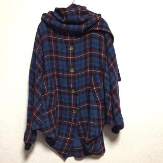 ヴィヴィアンウエストウッド(Vivienne Westwood)の美音子様専用 美品 vivienne westwood チェック コート(ニットコート)