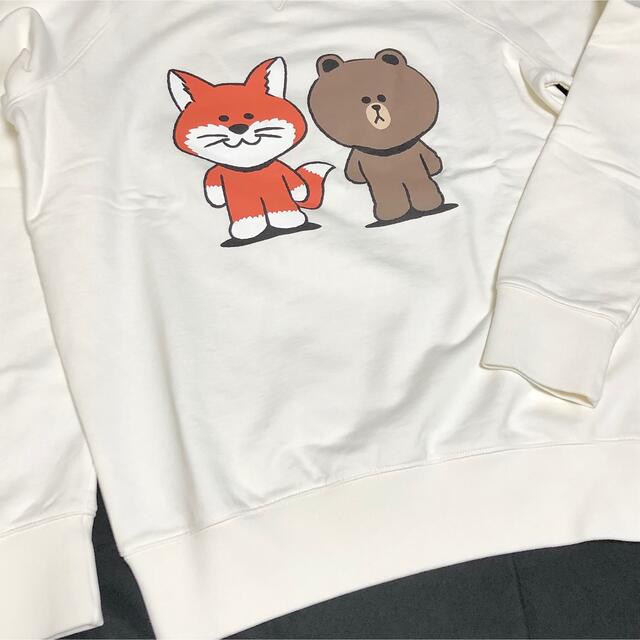 MAISON KITSUNE'   メゾンキツネ ラインフレンズ ビッグ プリント