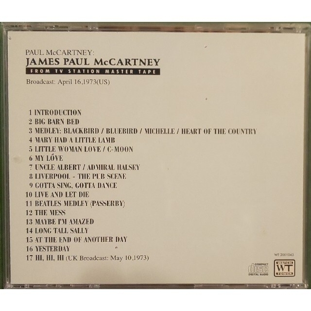 【CD】James Paul McCartney / ポール・マッカートニー エンタメ/ホビーのCD(ポップス/ロック(洋楽))の商品写真