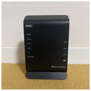 NEC - NEC PA-WG1200HS4 Wi-Fiルーター Aterm WG1200…の通販｜ラクマ