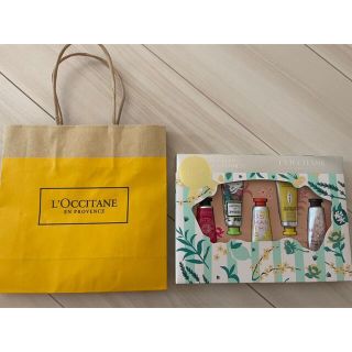 ロクシタン(L'OCCITANE)の値下げ！【新品・未使用品】ロクシタン ハンドクリーム GIFT(ハンドクリーム)