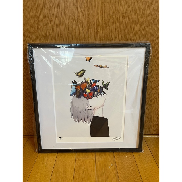 34%割引新着 アボガド6 「物言う花」額装ポスター (直筆サイン&ナンバリング付) 絵画/タペストリ 美術品-RIVERVALLEYRV.COM) ランキングや新製品 作家不詳 Y 両面油彩 真筆保証 約P4 板絵 油彩 Aoki 絵画/タペストリ