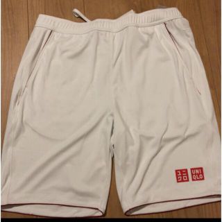 ユニクロ(UNIQLO)のユニクロ フェデラー テニス ハーフ パンツ テニス ドライex 錦織(ウェア)