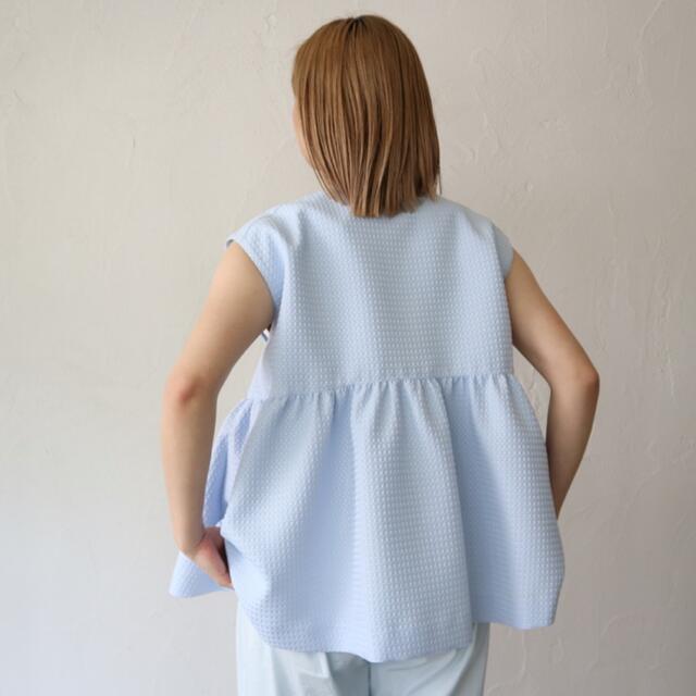 ☆新品タグ付き☆ella doby cloth frill vest - beverly-group.ru