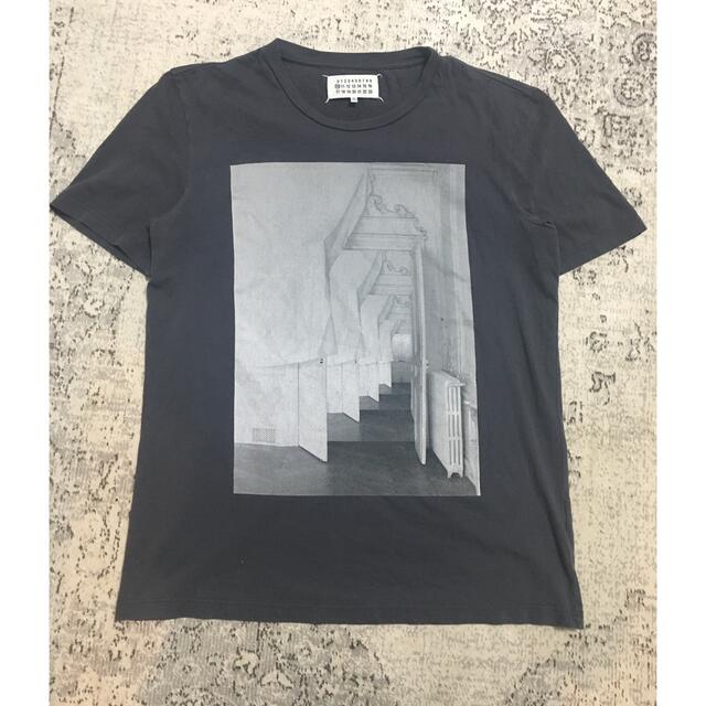 トップスMargiela マルジェラ　Tシャツ　カットソー　トロンプルイユ　プリントT