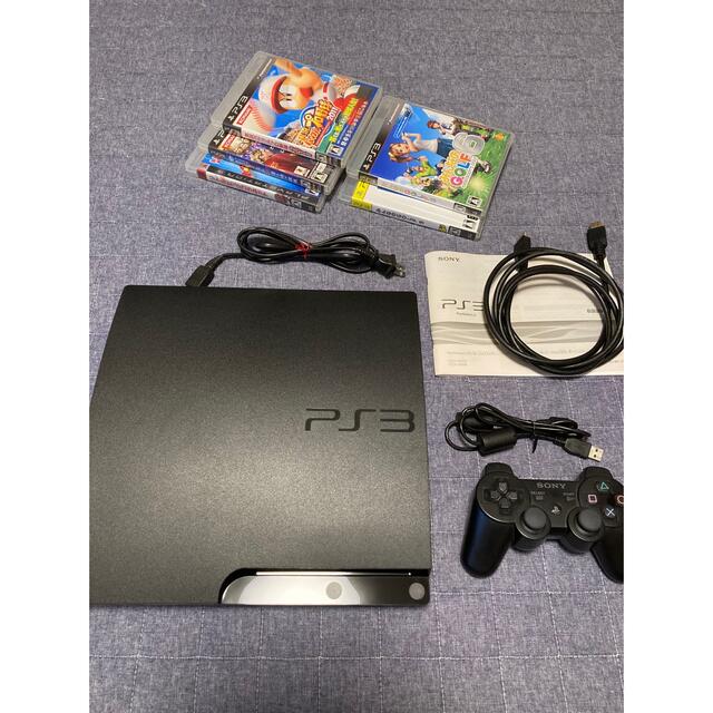 PlayStation3(プレイステーション3)のPS3 本体　SONY PlayStation3 CECH-3000B エンタメ/ホビーのゲームソフト/ゲーム機本体(家庭用ゲーム機本体)の商品写真