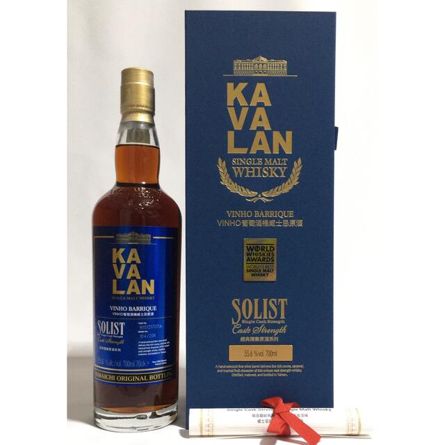 ウイスキー カバラン KAVALAN ソリスト ヴィーニョバリック 箱付き-