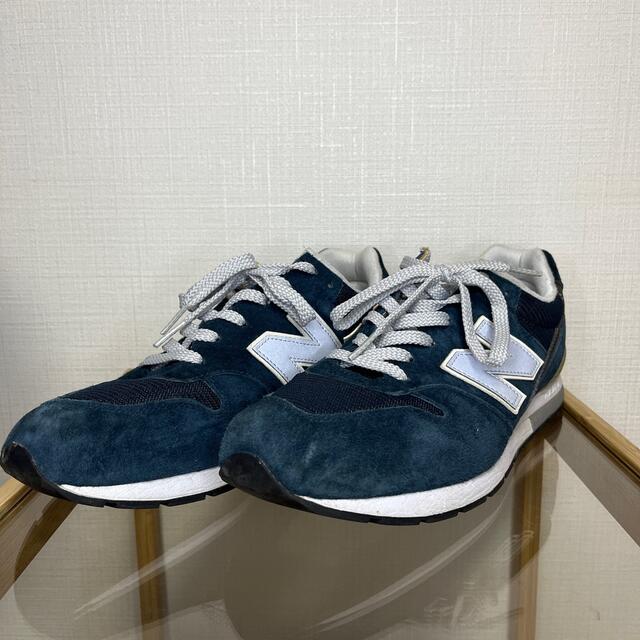 スニーカーnew balance 996 ネイビー　27.5