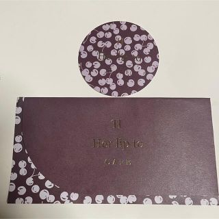 ハーリップトゥ(Her lip to)のherlipto アフタヌーンティー コースター、マスクケース(ノベルティグッズ)