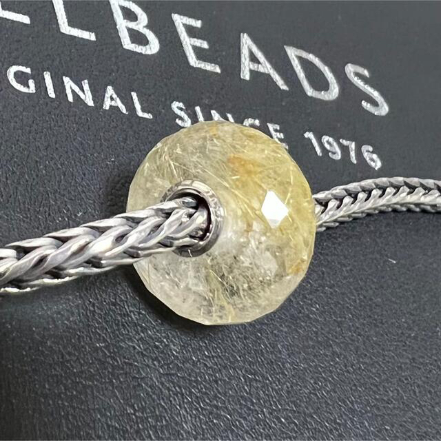 trollbeads トロールビーズ限定ブラックタイチンルチルトルマリンクォーツ