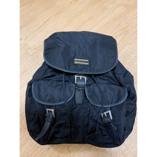 マリークワント(MARY QUANT)の【ちー様専用】マリークワント リュック バッグパック ブラック(リュック/バックパック)