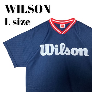 ウィルソン(wilson)の超レア 90’s ウィルソン リンガーネックTシャツ ビッグシルエットL(Tシャツ/カットソー(半袖/袖なし))