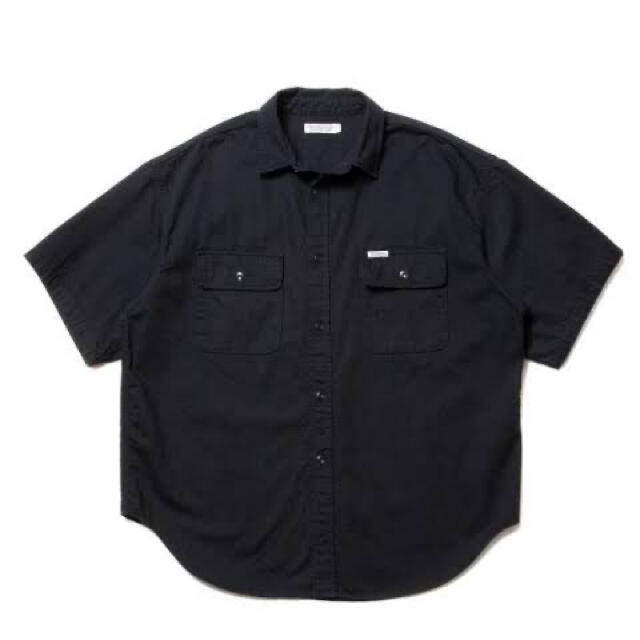 希少 COOTIE/Error Fit Denim Work S/S Shirt