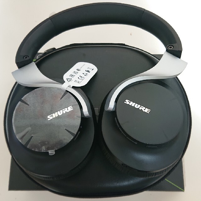 シュアワイヤレスSHURE　AONIC40　SBH1DYBK1-J　ブラック Bluetooth