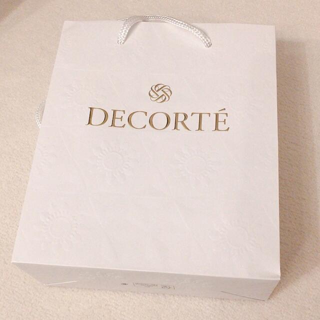 COSME DECORTE(コスメデコルテ)の新品 未使用 コスメデコルテ DECORTE ショッパー 紙袋 レディースのバッグ(ショップ袋)の商品写真