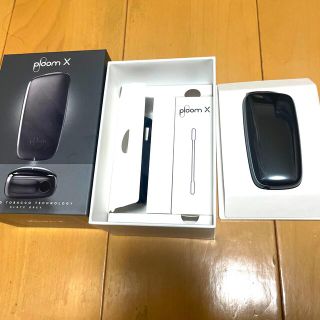 プルームテック(PloomTECH)のploom X  スターターキット　スレートグレイ(タバコグッズ)