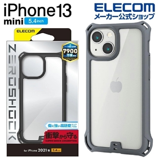 エレコム(ELECOM)のiPhone13 mini 5.4inch用  ハイブリッドケース(iPhoneケース)