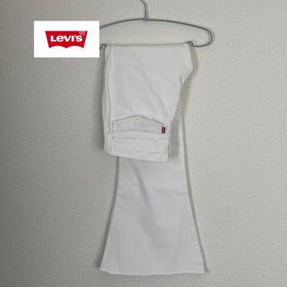 リーバイス(Levi's)のLEVI’S フレアパンツ ブーツカット デニムパンツ 白デニム (デニム/ジーンズ)