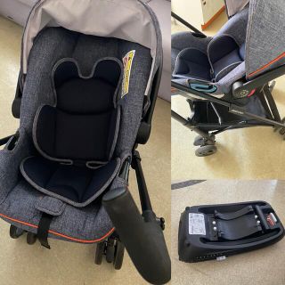 日本育児 - 日本育児 スマートキャリー ISOFIX ベース&ベビーカー