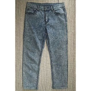 チープマンデー(CHEAP MONDAY)のCHEAP MONDAYチープマンデー ケミカルウォッシュ タイトジーンズ 美品(デニム/ジーンズ)