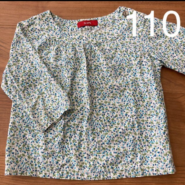 SHIPS KIDS(シップスキッズ)のSHIPS　トップス　110　ブラウス　シャツ キッズ/ベビー/マタニティのキッズ服女の子用(90cm~)(ブラウス)の商品写真