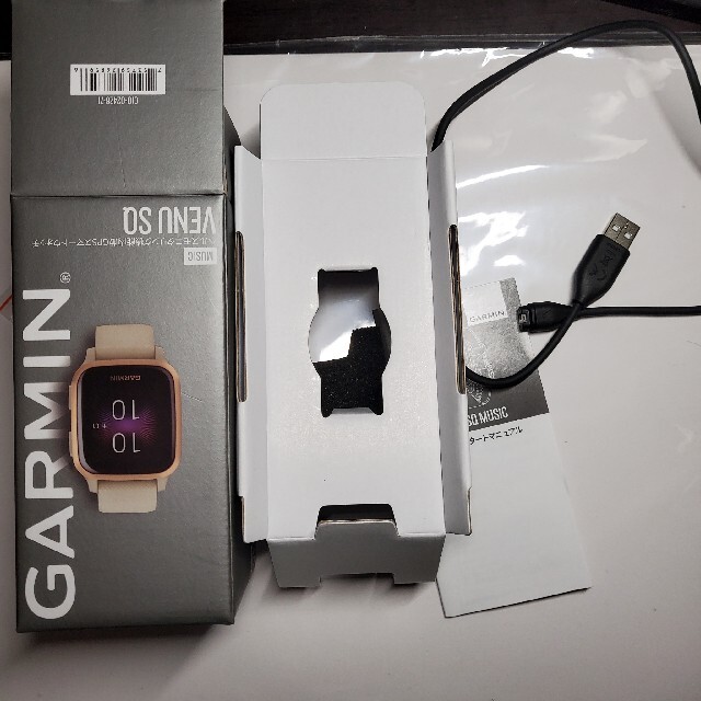 GARMIN(ガーミン)のGarmin venu sq music (ガーミン)フィルム付き メンズの時計(腕時計(デジタル))の商品写真