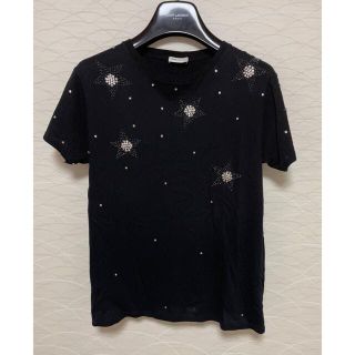 サンローラン(Saint Laurent)の16AW サンローランパリ ビジュー装飾 Tシャツ スパンコール(Tシャツ/カットソー(半袖/袖なし))