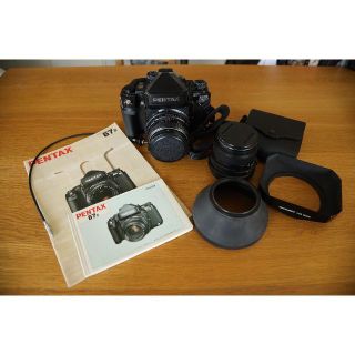 ペンタックス(PENTAX)のPENTAX67 Ⅱ レンズ2本その他セット(フィルムカメラ)