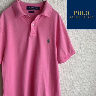 ポロラルフローレン(POLO RALPH LAUREN)のPOLO RALPHLAUREN 半袖　ポロシャツ　ピンク　Sサイズ(ポロシャツ)