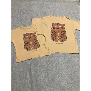 ザラ(ZARA)の専用　ZARAお揃いTシャツ　104&74サイズ(Tシャツ/カットソー)